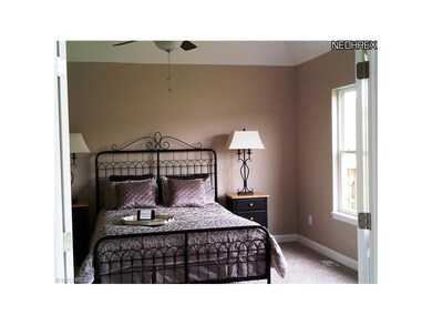 Master bedroom has 2 closets and a beautiful master bath.  Views of pond out the master bedroom window.