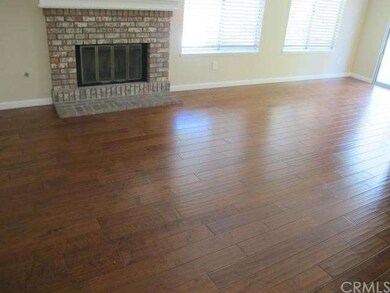 Family room with fire place