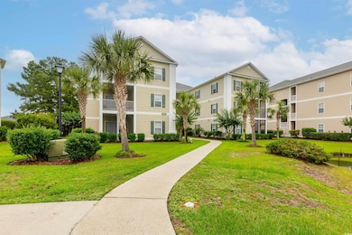 Surrounding community with a yard