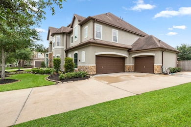 3 Car oversized garage all connected in the interior