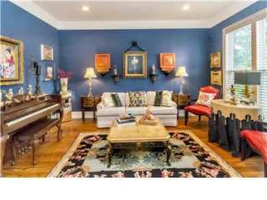 Formal living area. Custom moldings and beautiful 