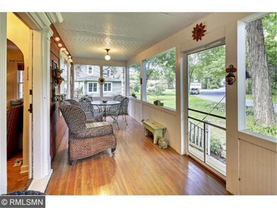 Front porch allows for casual evenings of conversa