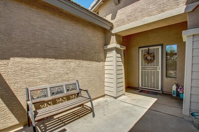 Front porch entry