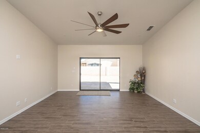 Slider off living room to backyard