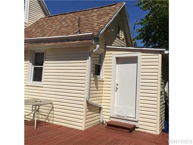 Exterior Back Storage area (  door )