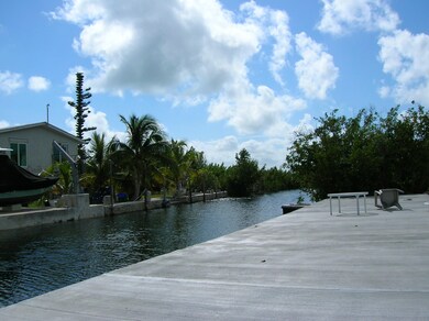 View looking West down Canal