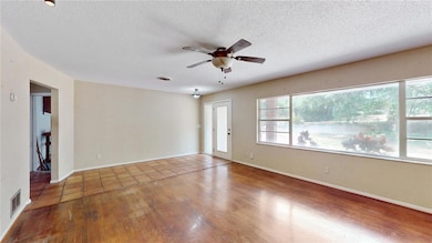 Front door + Living room
