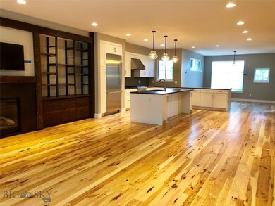 Open Kitchen & Living Area
