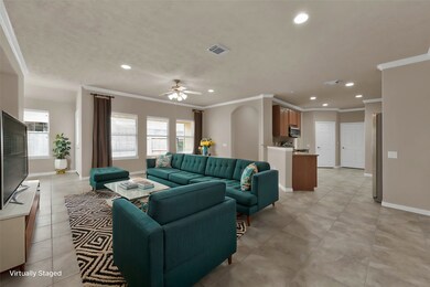 Large living space that can be suited to your style. Virtually Staged.