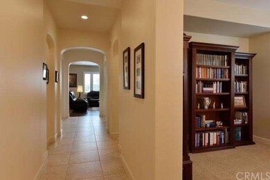 Arched entry hall