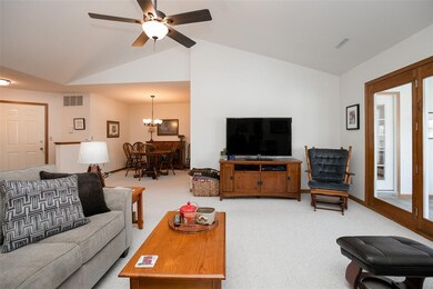 Another angle of great room from office.