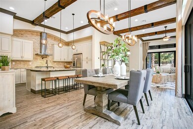 open floorplan for entertaining indoor & outdoor