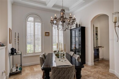 Formal dining room.