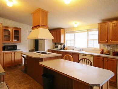 Great functioning kitchen with a large pantry.