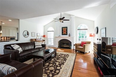Huge great room open to the kitchen.
