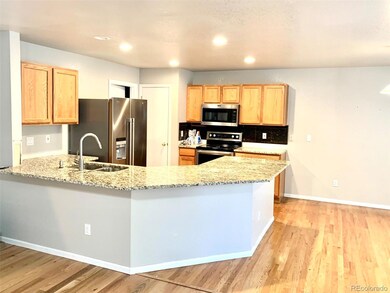 Kitchen with large eat-in counter