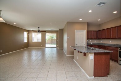 View of Kitchen and Family Room