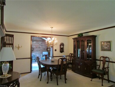 Formal Dining Room off of Kitchen
