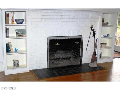 Living Room - The wood burning fireplace has wonde