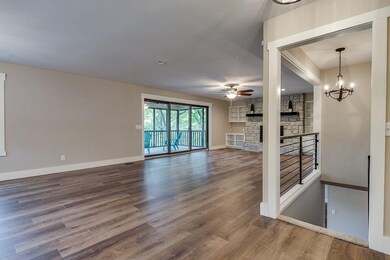 Great open layout. Remodeled from top to bottom!