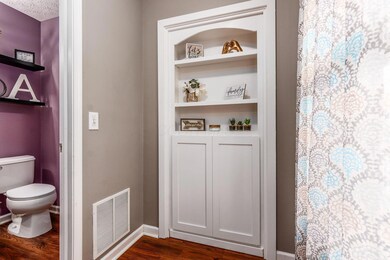 Bookcase/Hidden Door to Flex Room