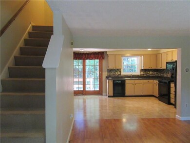 Freshly cleaned carpets and paint...