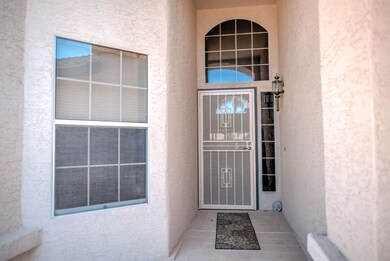 Entrance to the home