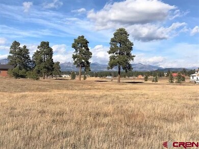 Home view could be of Pagosa Peak while front door