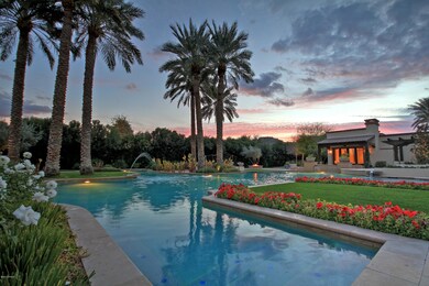 Backyard at Dusk