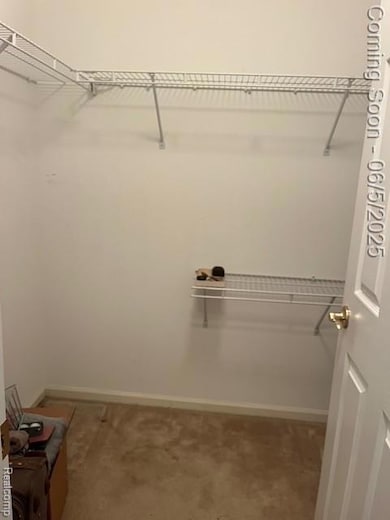 walk in closet in primary