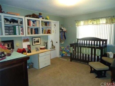 Large Bedroom and or office with built in desk and