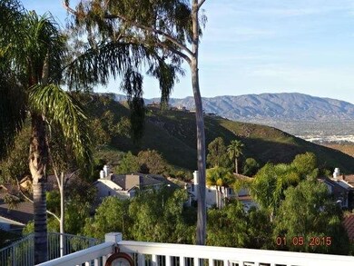 Hills view from balcony or Master Bedroom