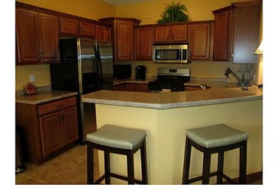 Exterior Front. Kitchen with stainless appliances.