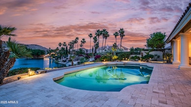 Travertine Patio