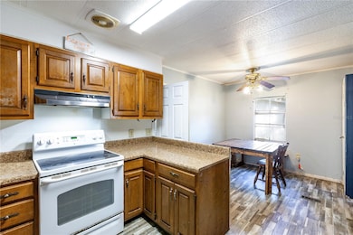 Kitchen view from dining room