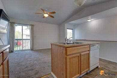 Open living / dining area