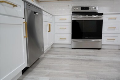 New floors and appliances