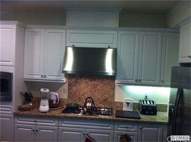 Granite counters and back splash