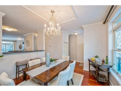 Dining room and entrance.