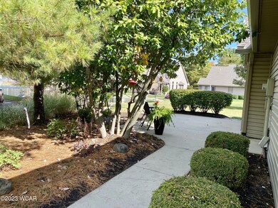 Side of Garage/Patio