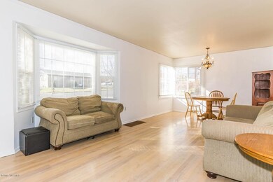 Living Room with Bayed Window