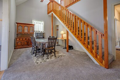Note the storage closet in the back right of room.