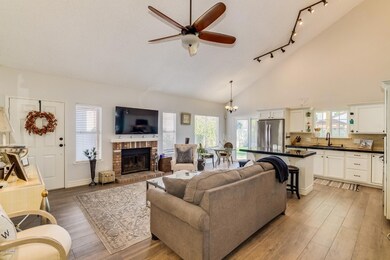 Great room and kitchen
