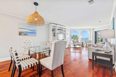 Dining Living Water view