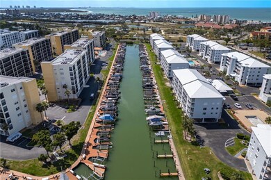 Aerial view with a view Canal and Gulf