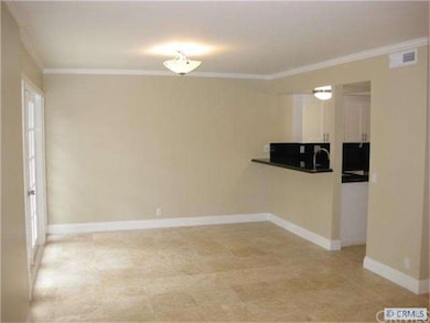 Dining off of kitchen and living room