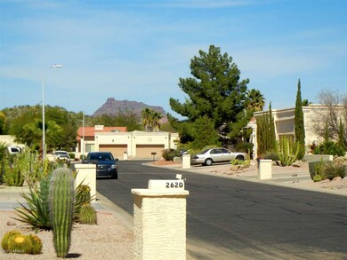 View from front of home - Red Mountains!