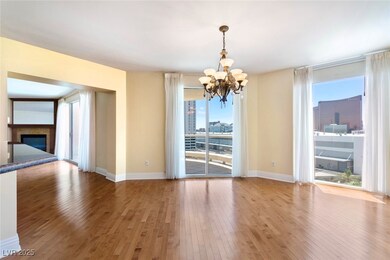 Unfurnished dining area with a chandelier, wood fi