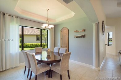 The Formal Dining Room is adjacent to the Great Ro