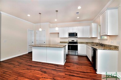 photo is of another completed home of the same flo